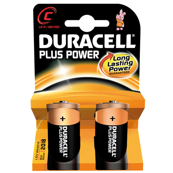 Duracell batt Plus Power LR14 C