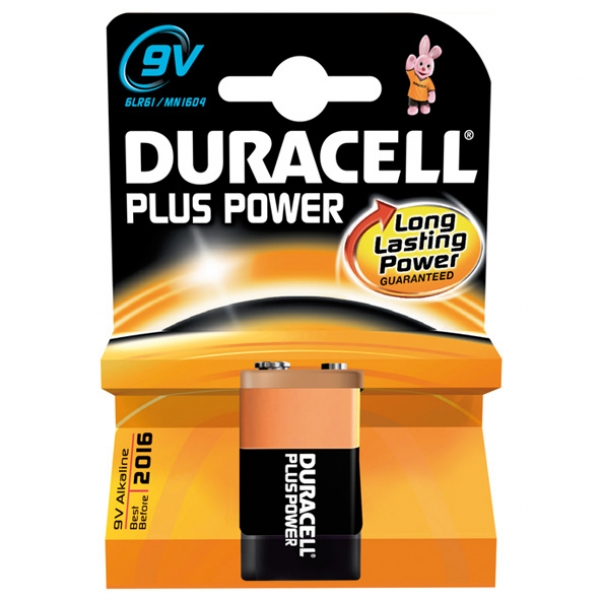 Duracell batterij Plus Power 6LR61 9V